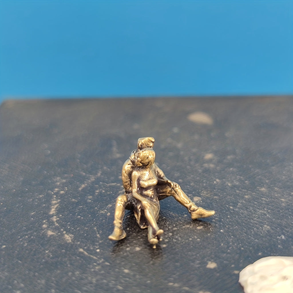 collectible figurines 1 64 scale brass miniature couple