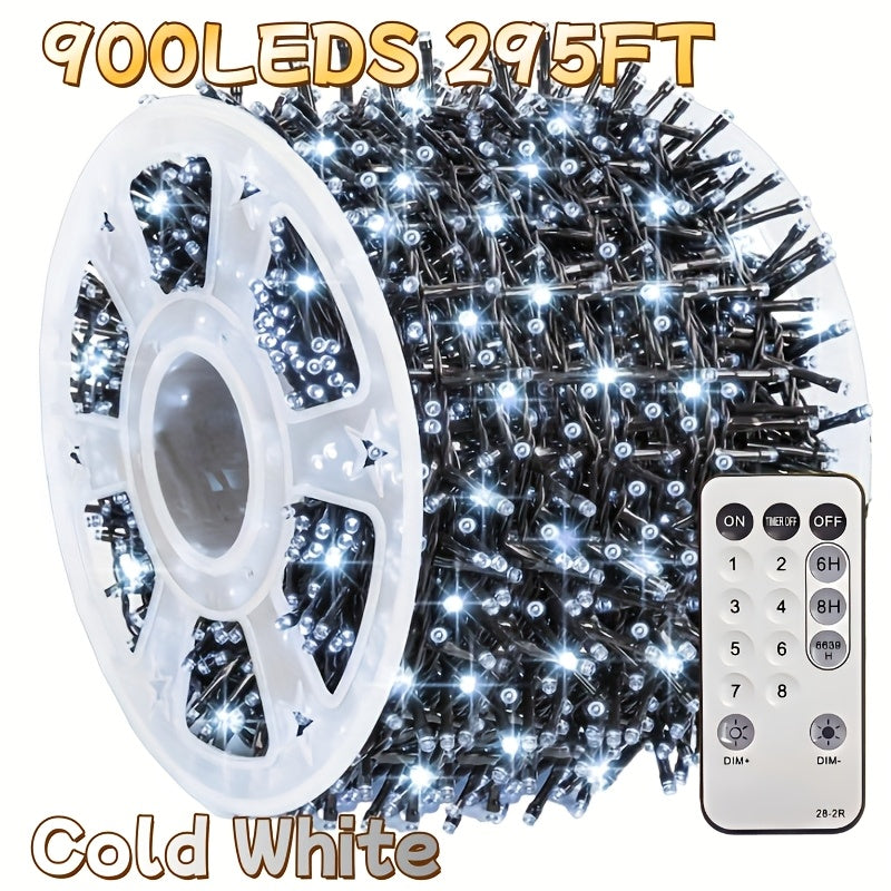 900 led christmas string lights 295