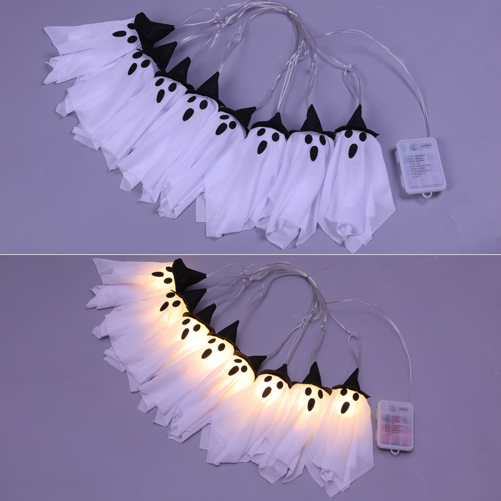 2026 new style 1 set 8 hanging halloween lights   hat
