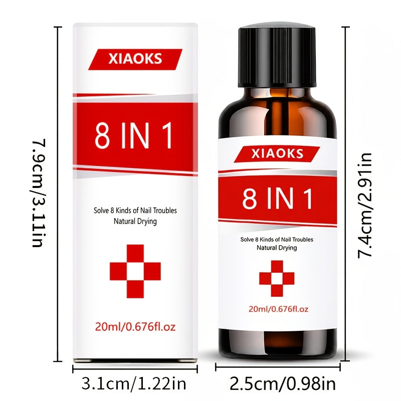 8 in 1   nail care essence enriched keratin