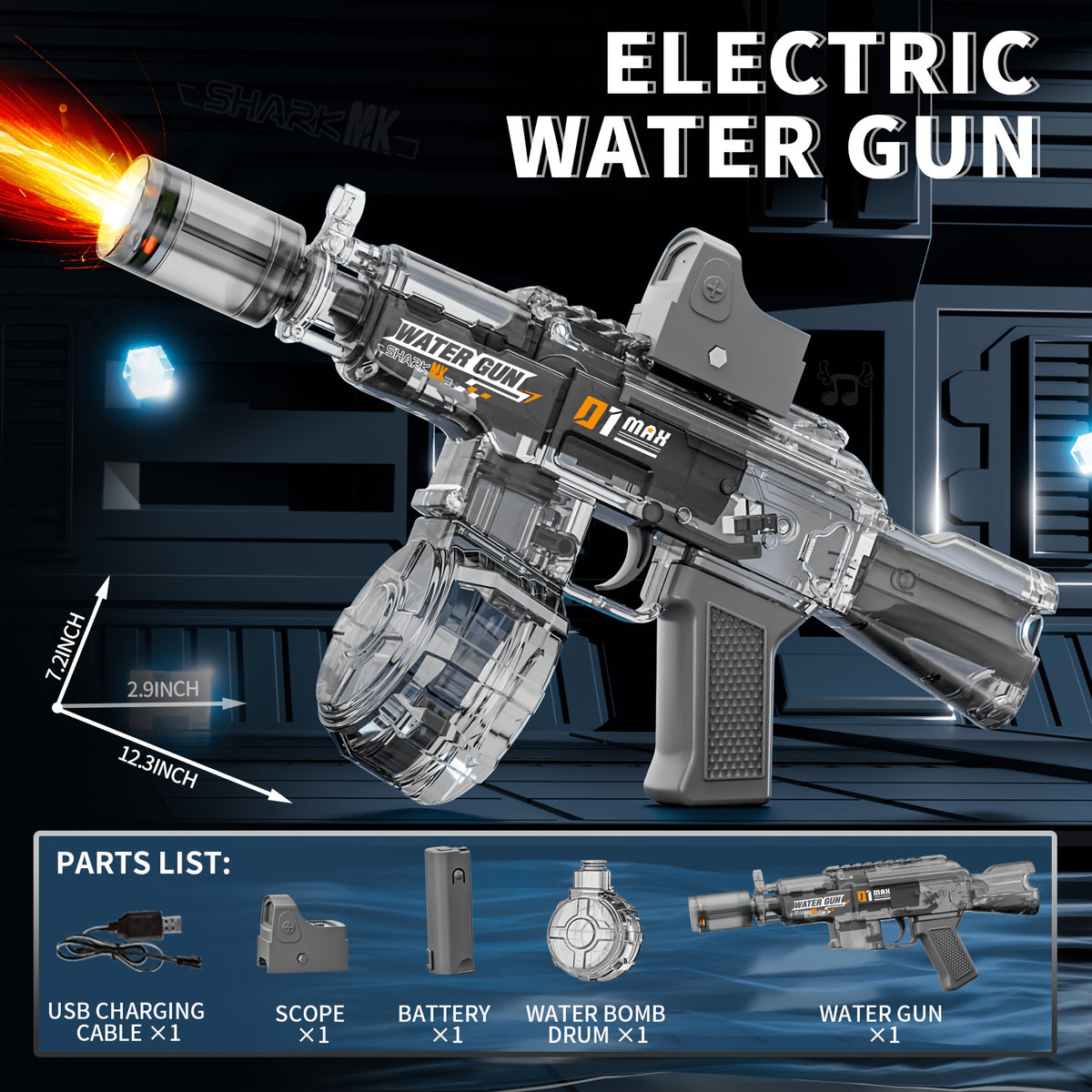 electric water gun toys automatic water spray guns large