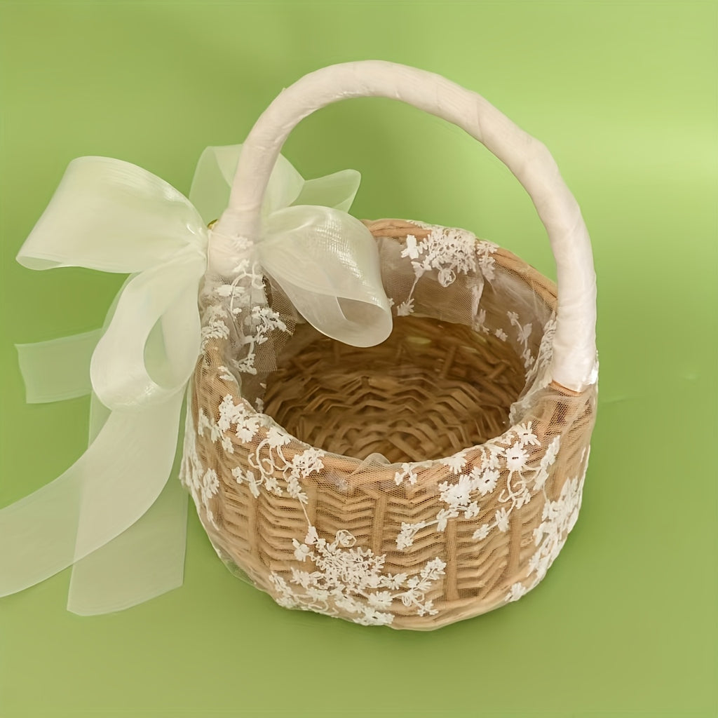 lace soft fishtail gauze decorated sturdy durable woven
