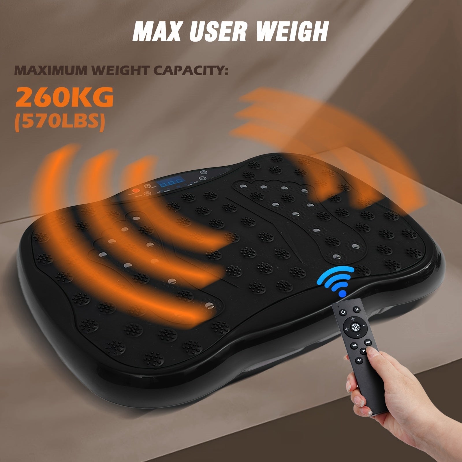 vibration plate exercise machine full body workout vibration