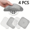 4 pack anti clogging drain strainers bathtub shower floor