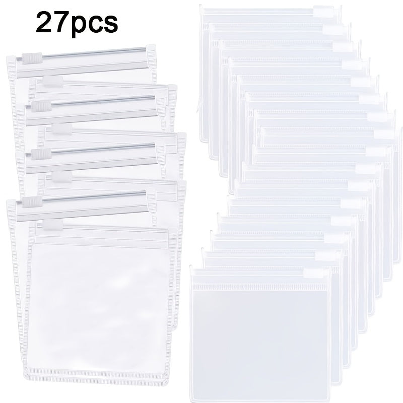 27 14 7 5pcs reusable zipper pill bag set self seal