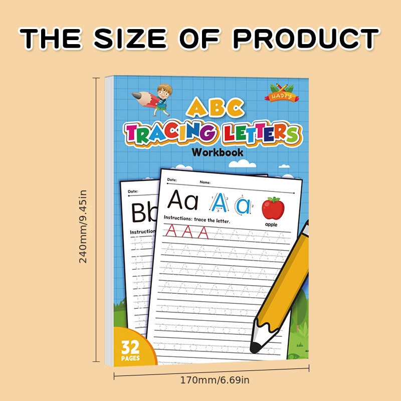 alphabet practice workbook   pattern based letter