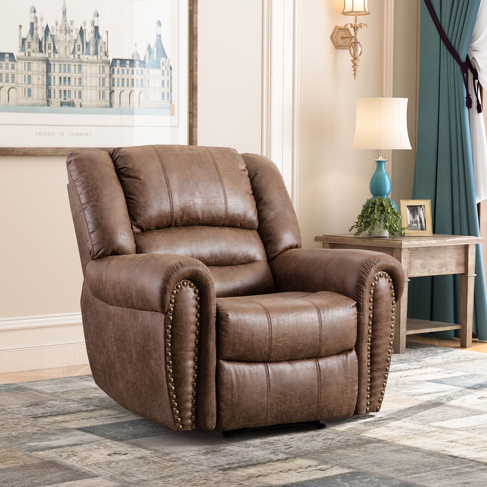 faux leather recliner living room set 1 seater 2 seater 3