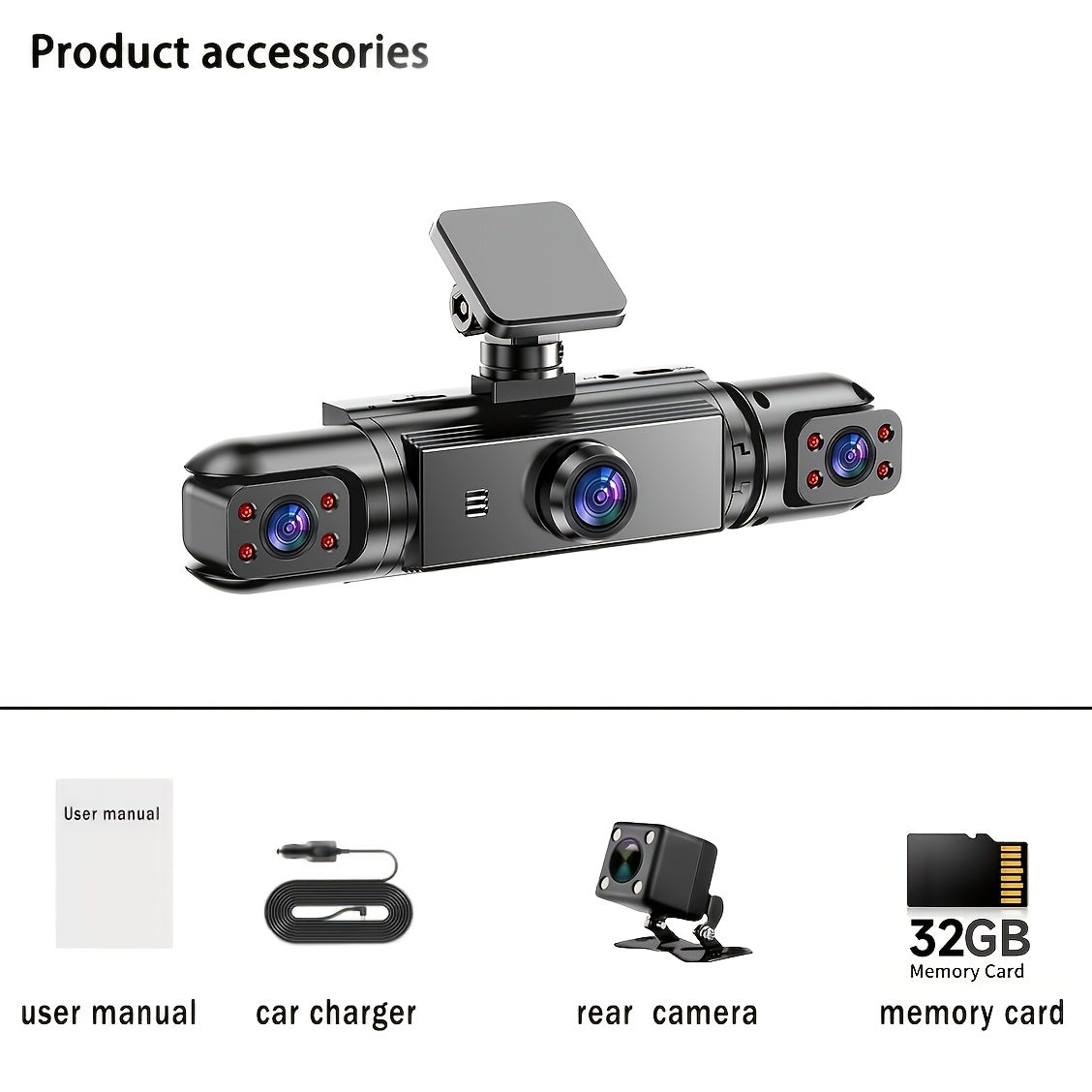 axh 360 panoramic 3 4 lens channel 1080p hd   safety