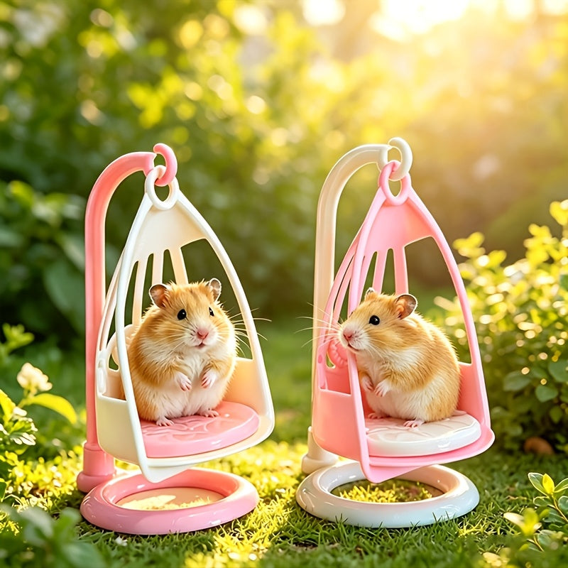 2pcs set breathable rocking chair small animals in luxurious