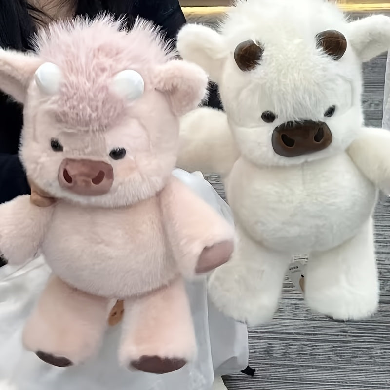 40cm 15 74in kawaii highland cow stuffed animal soft plush