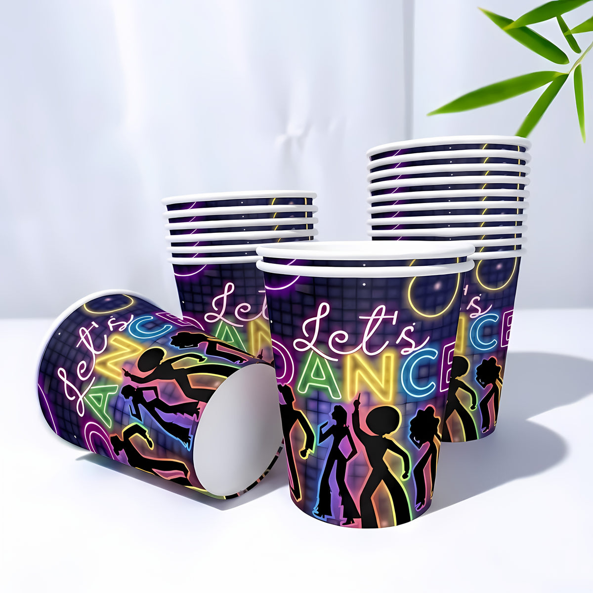 120pcs pcs retro disco party tableware set suitable 20