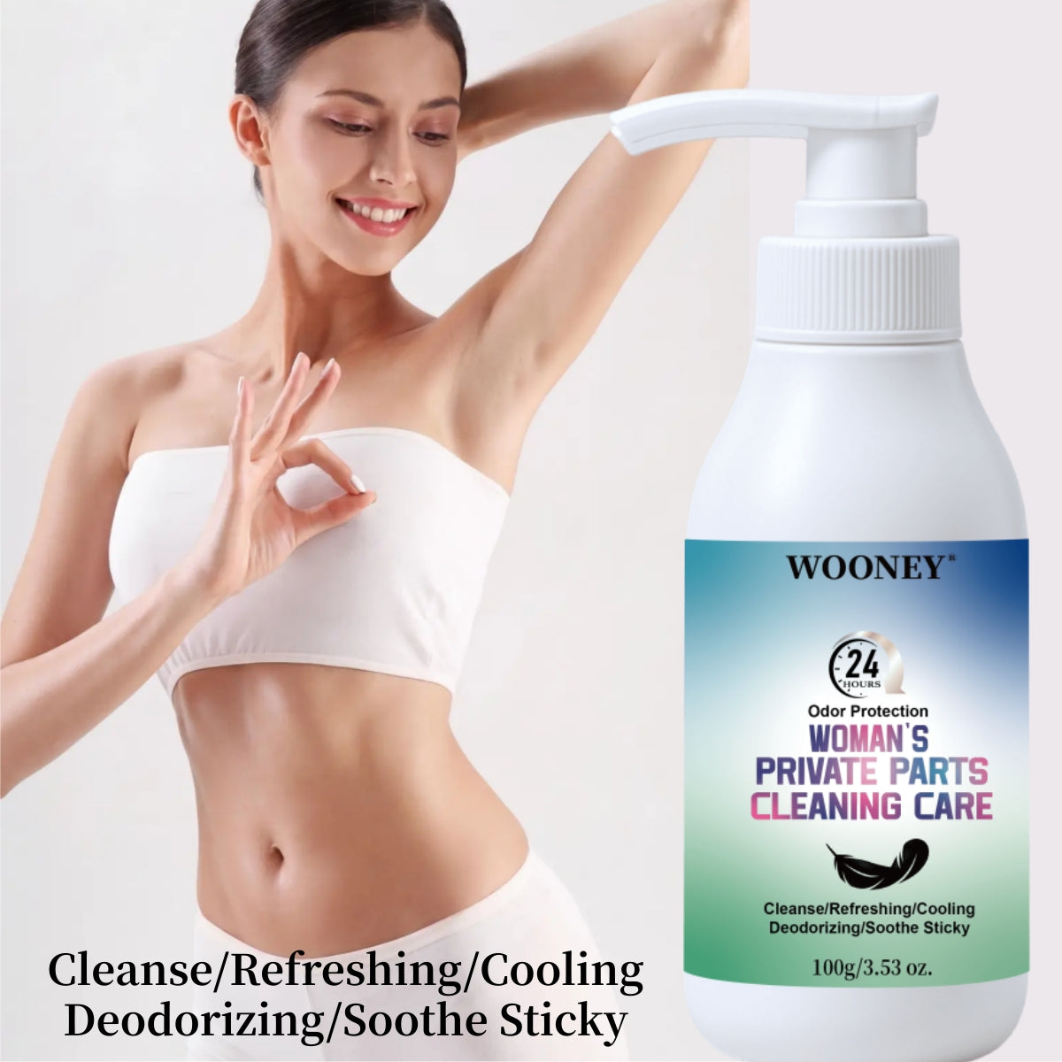 woman   cleaning care 3 in 1 cleaning