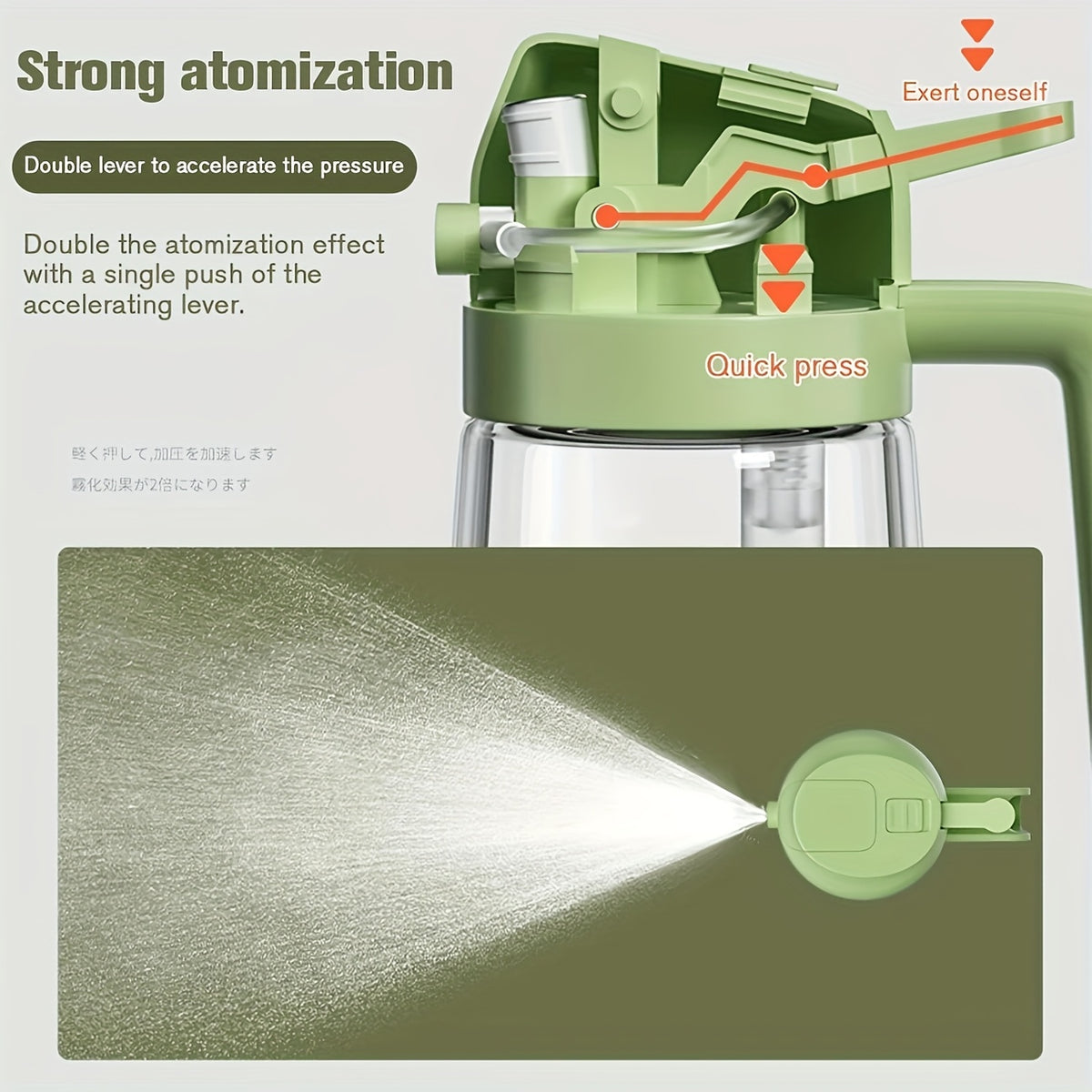 grade spray bottle suitable soy sauce olive oil etc