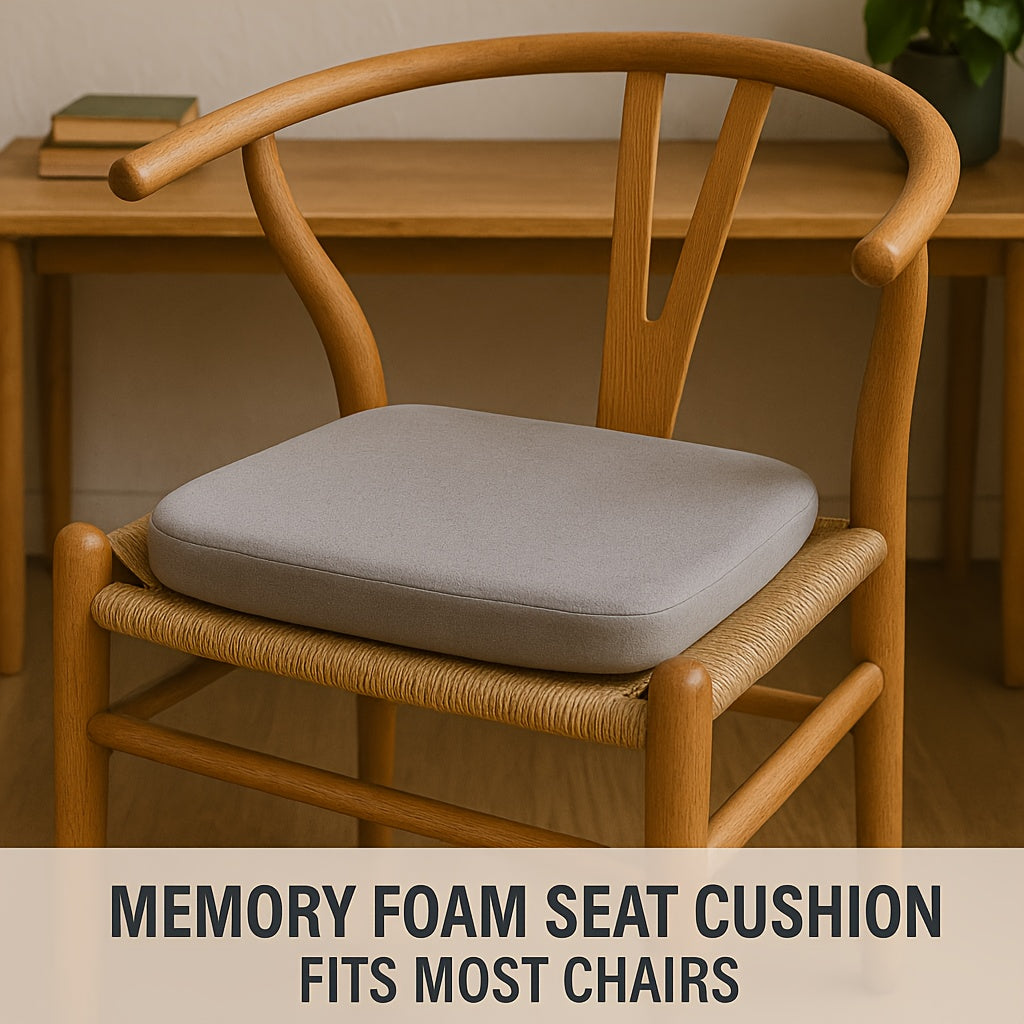 ergonomic square seat cushion slow rebound anti flattening