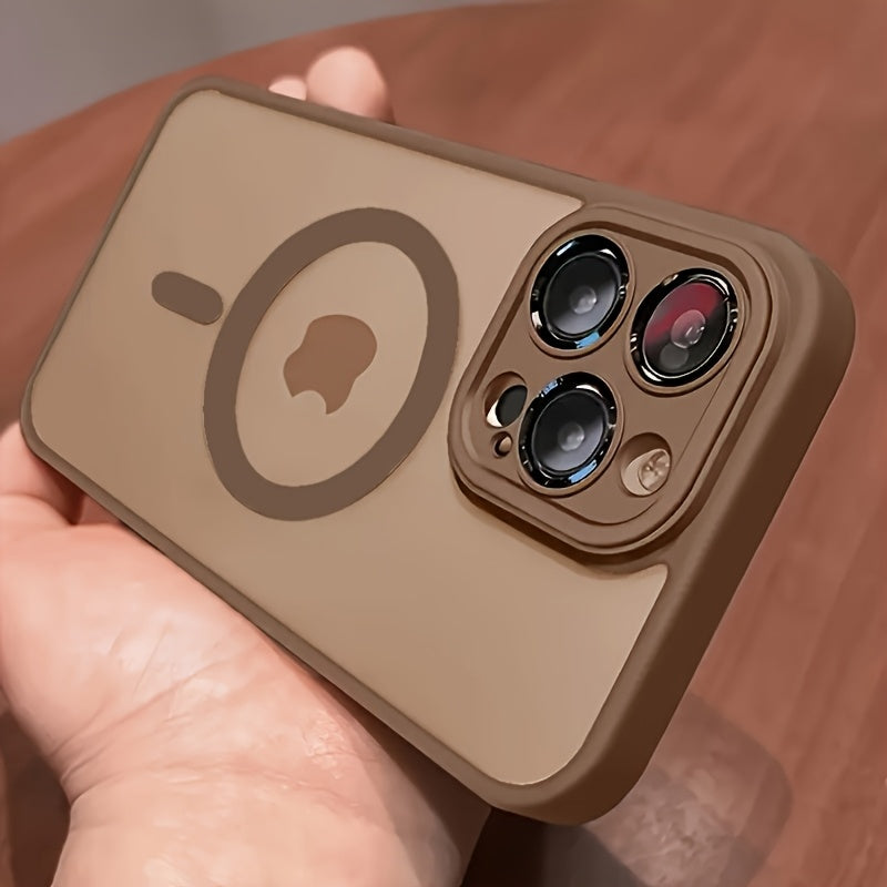 magical luxury matte translucent shockproof case   17