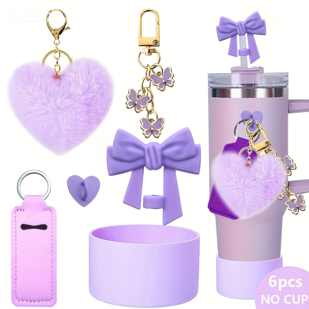 gift 6pcs   silicone decorative additions set