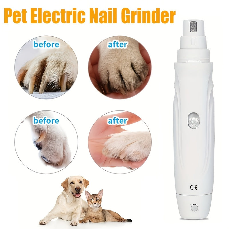 professional electric dog nail grinder trimmer 2 speed pet