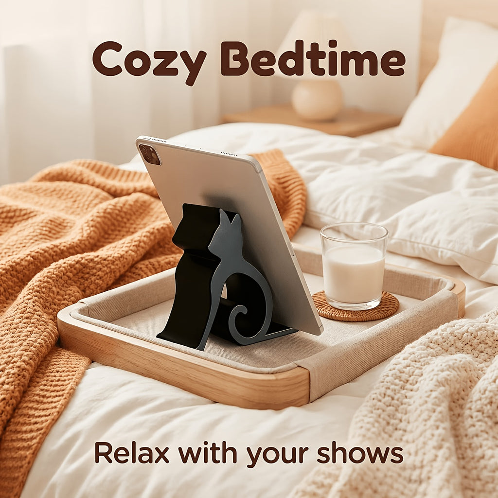 cute cat phone holder universal lazy bracket phone tablet