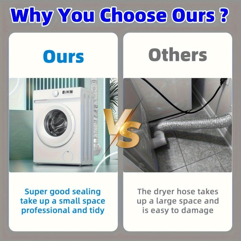 laundry dryer duct connection kit suitable standard 4inch