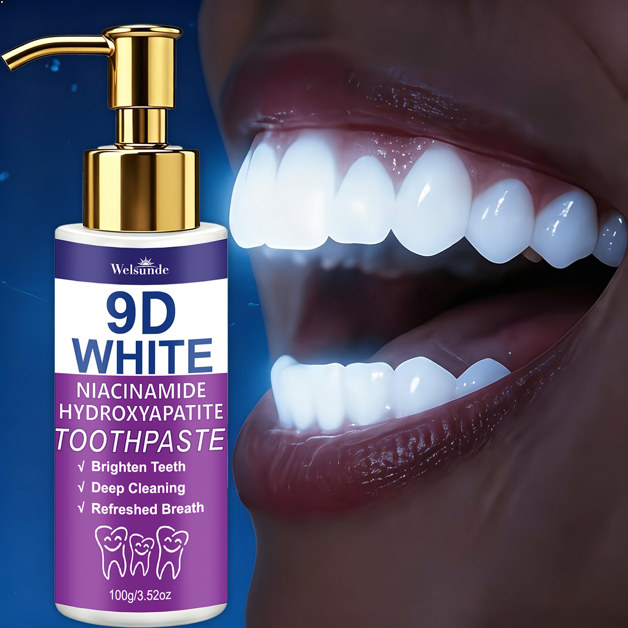 9  niacinamide hydroxyapatite purple