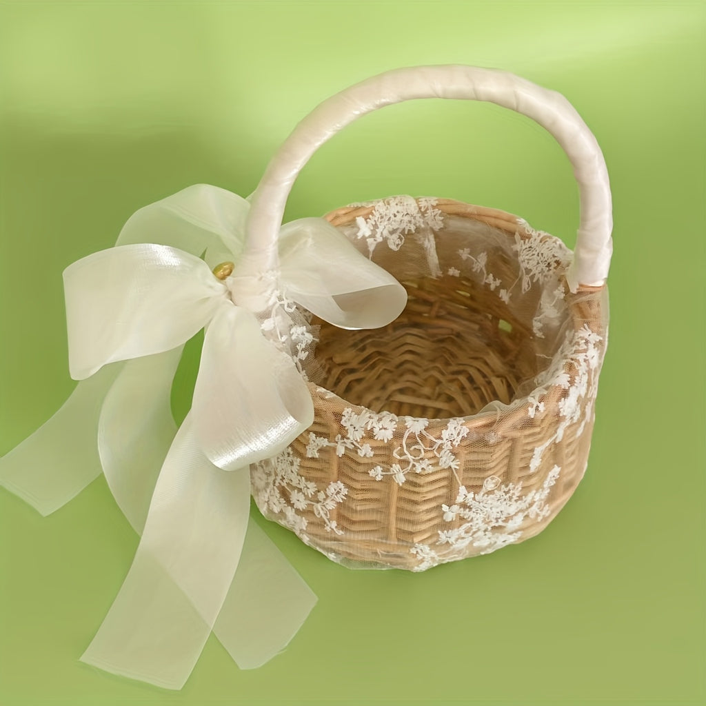 lace soft fishtail gauze decorated sturdy durable woven