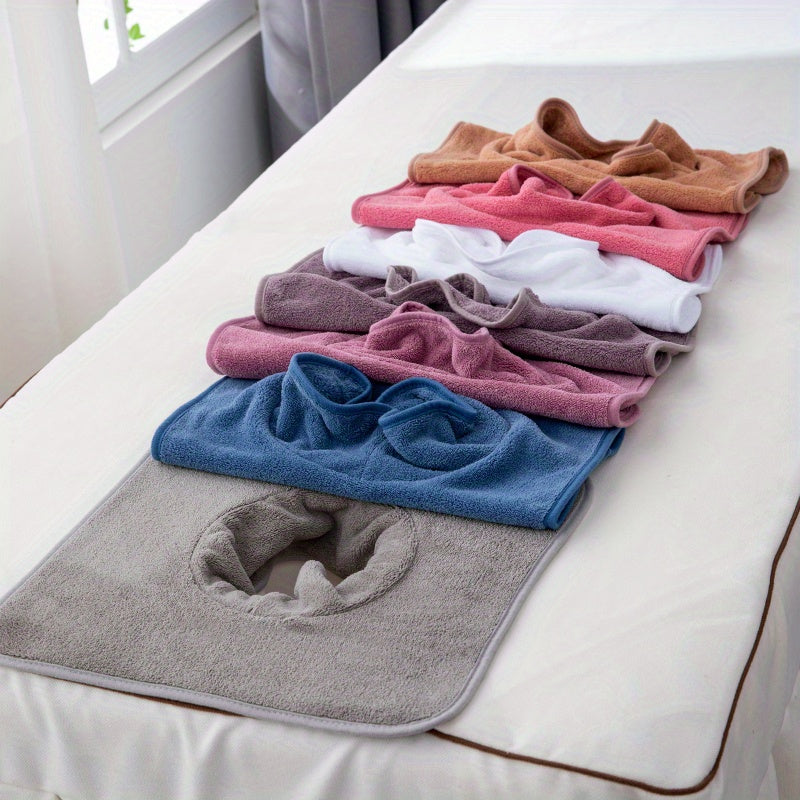 5pcs microfiber hole towels beauty beds 35cm x 35cm blocks