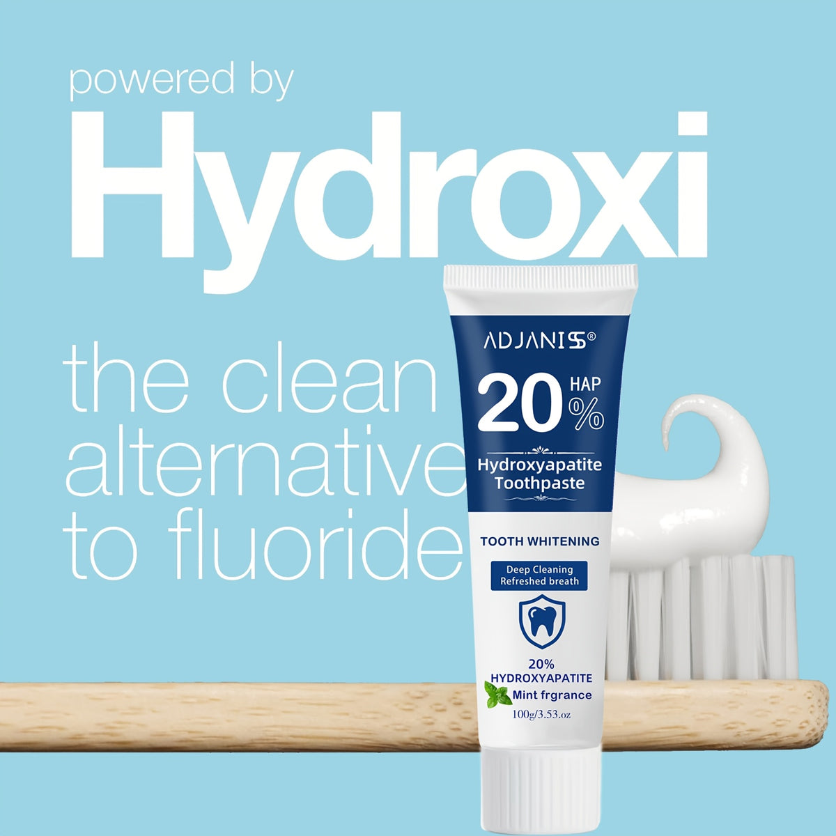 20 hydroxyapatite toothpaste fluoride free