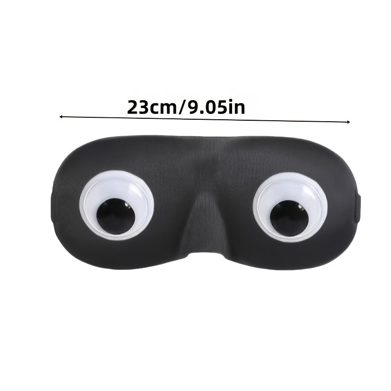 3d stereoscopic eye mask moving big eyes shading eye mask