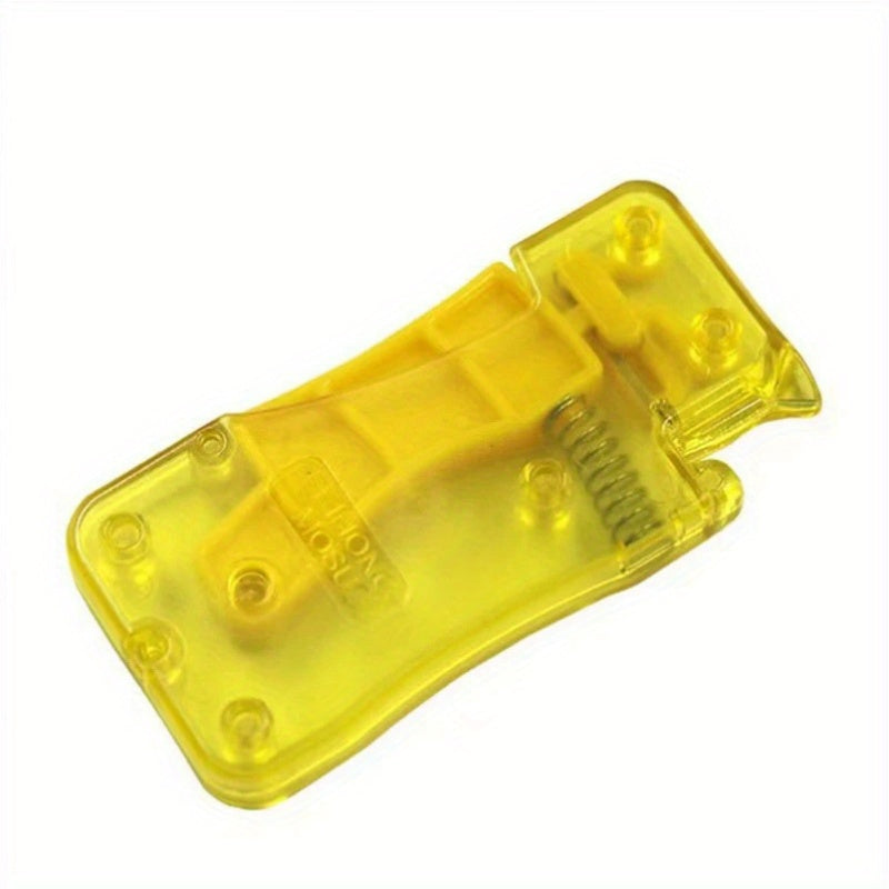 1pc lemon yellow automatic threader hand sewing threader