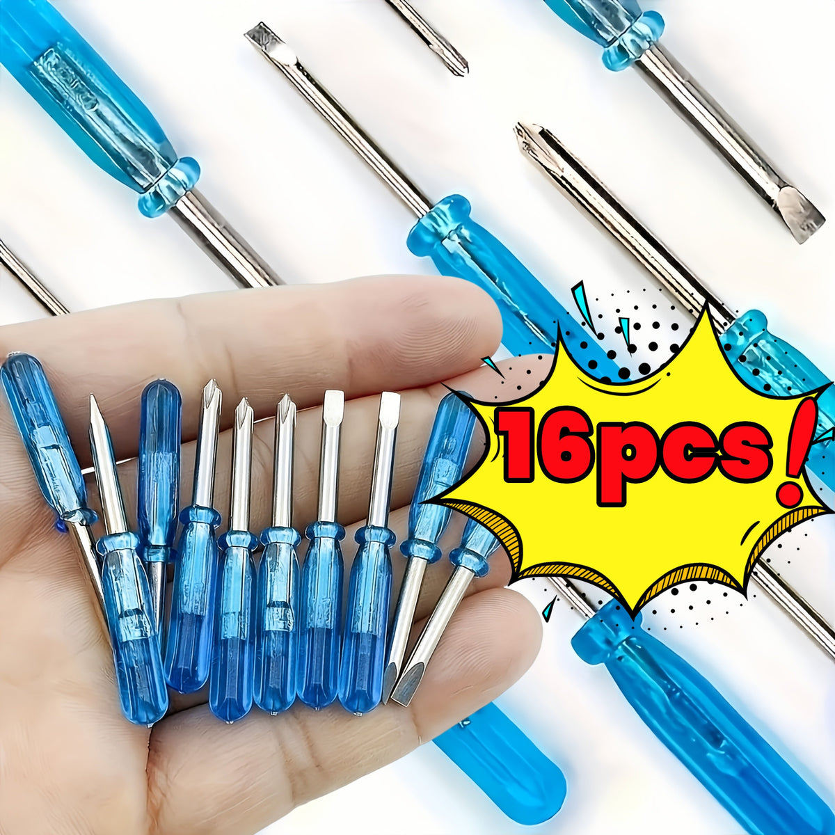 multi functional multi scene use 16pcs mini screwdriver set
