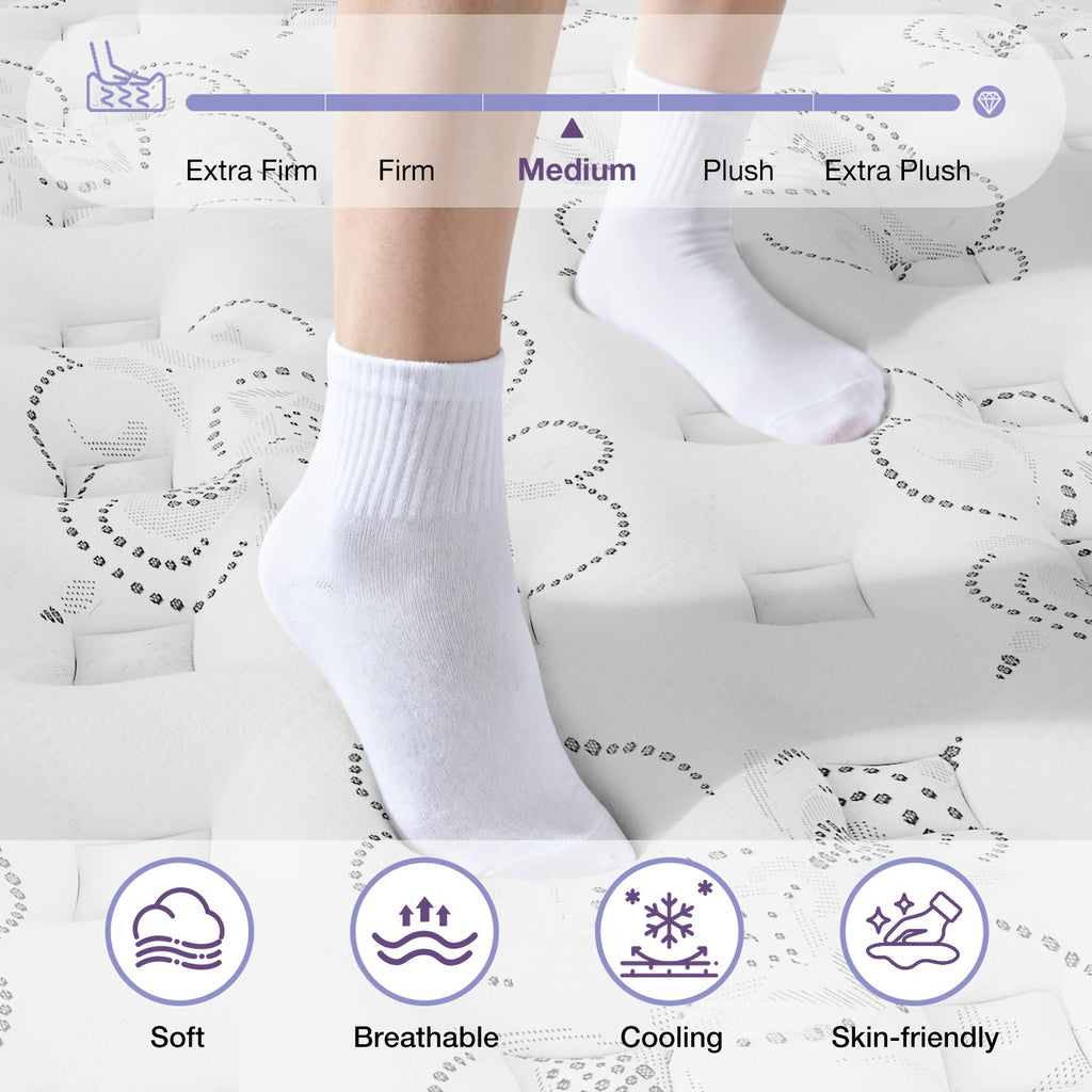12 inch mattress memory foam pocketed coils   mattress
