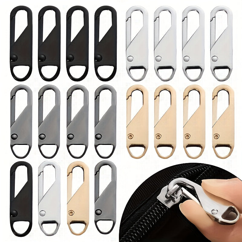 20 sets zipper replacements 4 types zipper pulls replacing