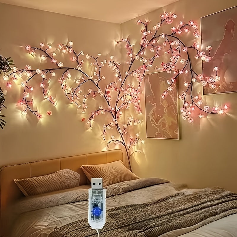 a string 96 led cherry   lights featuring 48 bulbs 48