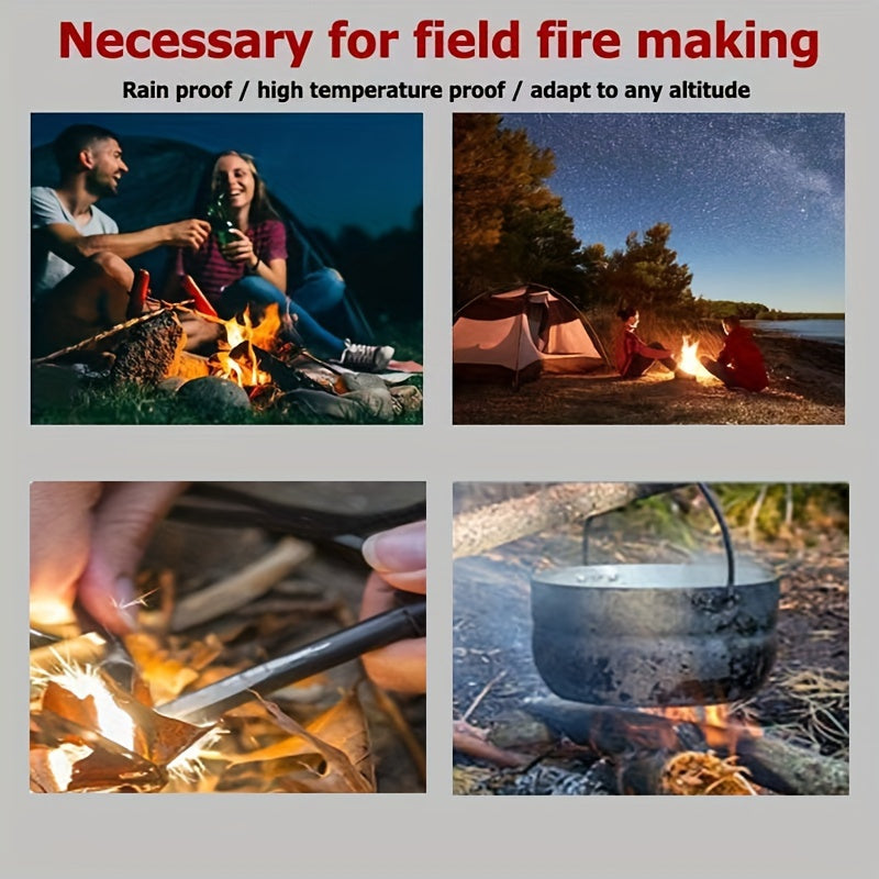survival portable multifunctional fire starter emergency