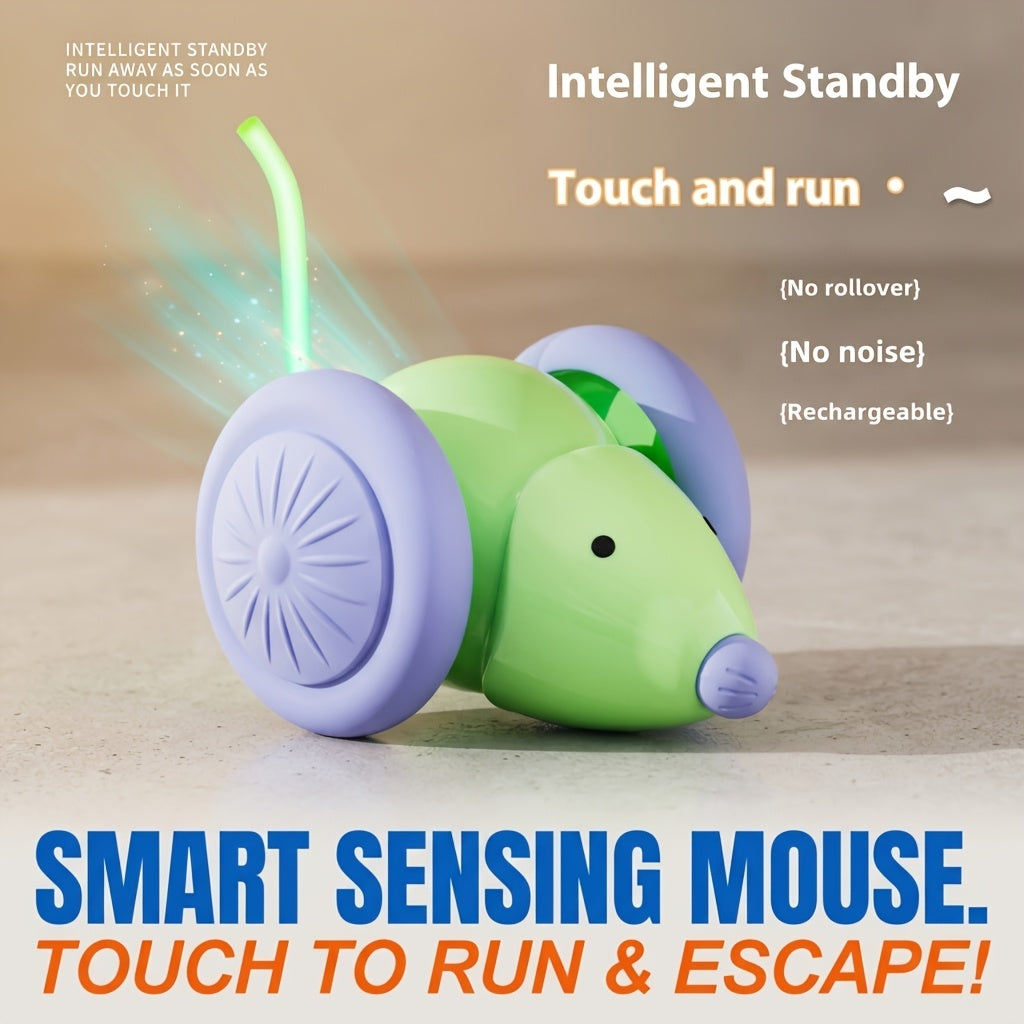 automatic smart mouse cat toy self entertaining   toy