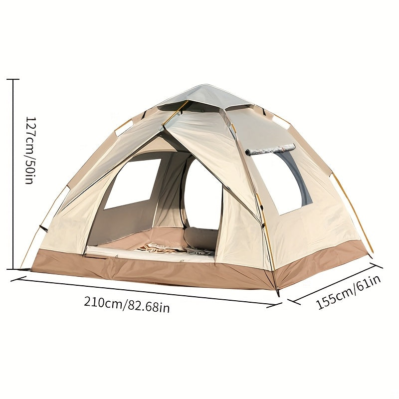 automatic   camping tent windproof sun resistant suitable