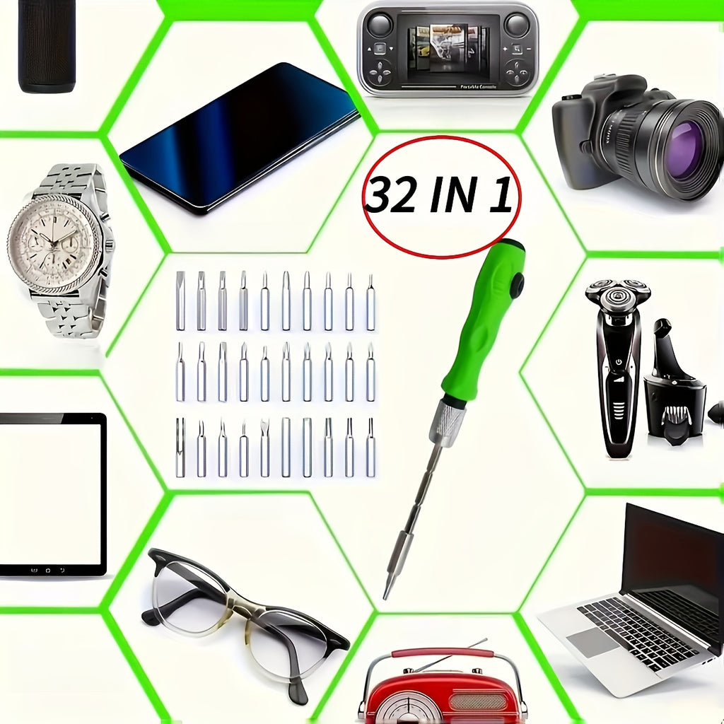 32 in 1 random colors precision screwdriver set portable